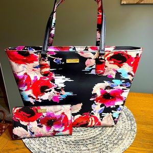 Kate Spade handbag with matching wallet